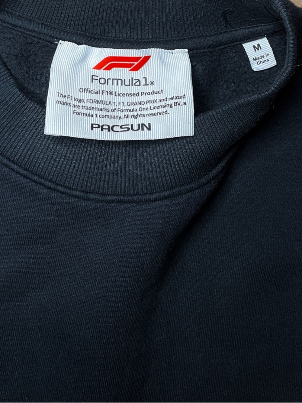 Formula 1 Pacsun Spirit Jersey Sweatshirt Mens Medium Relaxed Fit F1 Racing - Picture 3 of 5